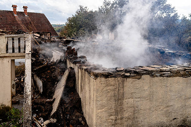 Professional Emergency Fire Cleanup technician working in Dayton, NJ